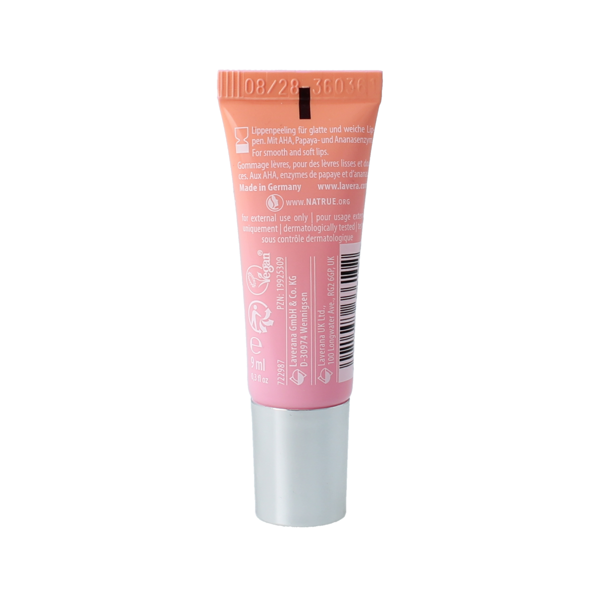 Lavera Enzyme boost lip exfoliator 9.00 Milliliter
