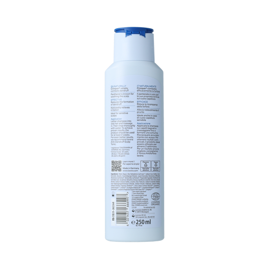 Lavera Shampoo Anti-Dandruff 250.00 Milliliter