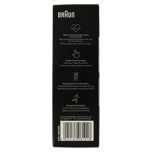 Braun Pulse oximeter 1.00 Stuks