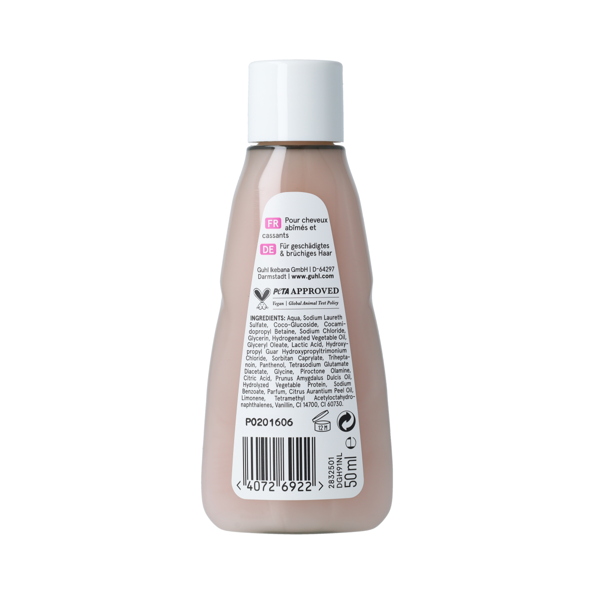 Guhl Rijke voeding mini shampoo 50.00 Milliliter