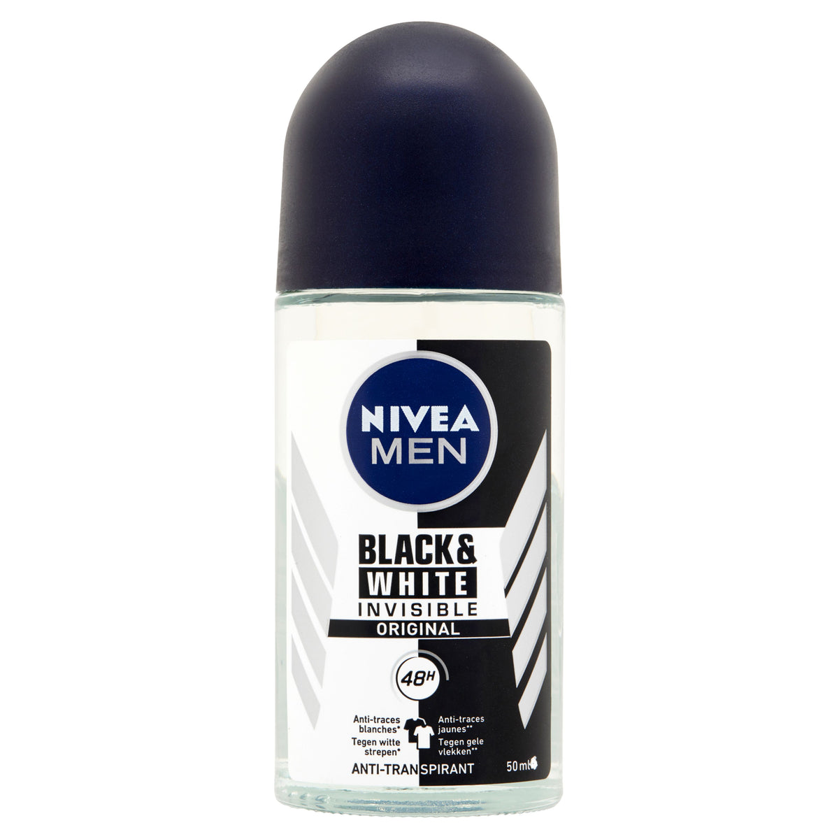 Nivea Men deodorant roller invisible black 50.00 Milliliter