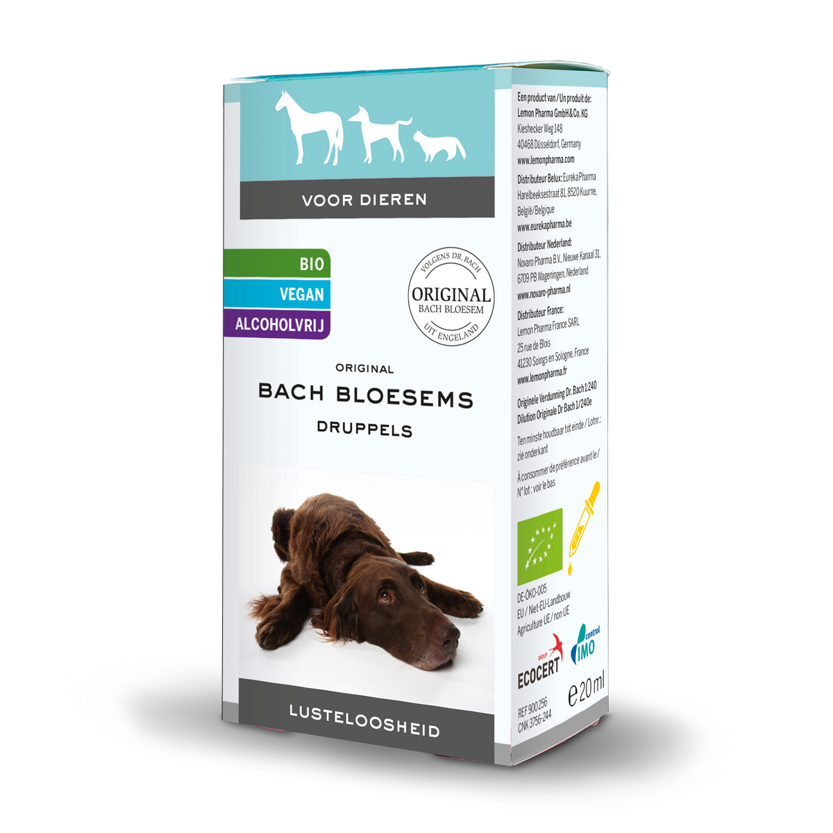 Bach Bloesem Bach bloesem dier lusteloosheid bio 20.00 Milliliter