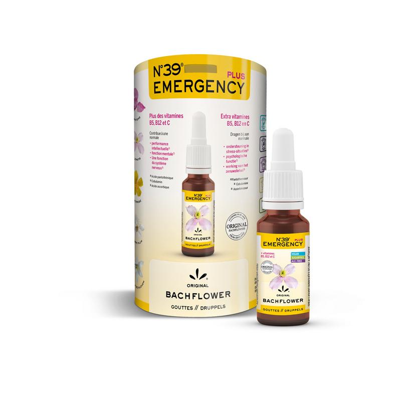 Bach Bloesem Nr. 39 Emergency plus druppels bio 20.00 Milliliter