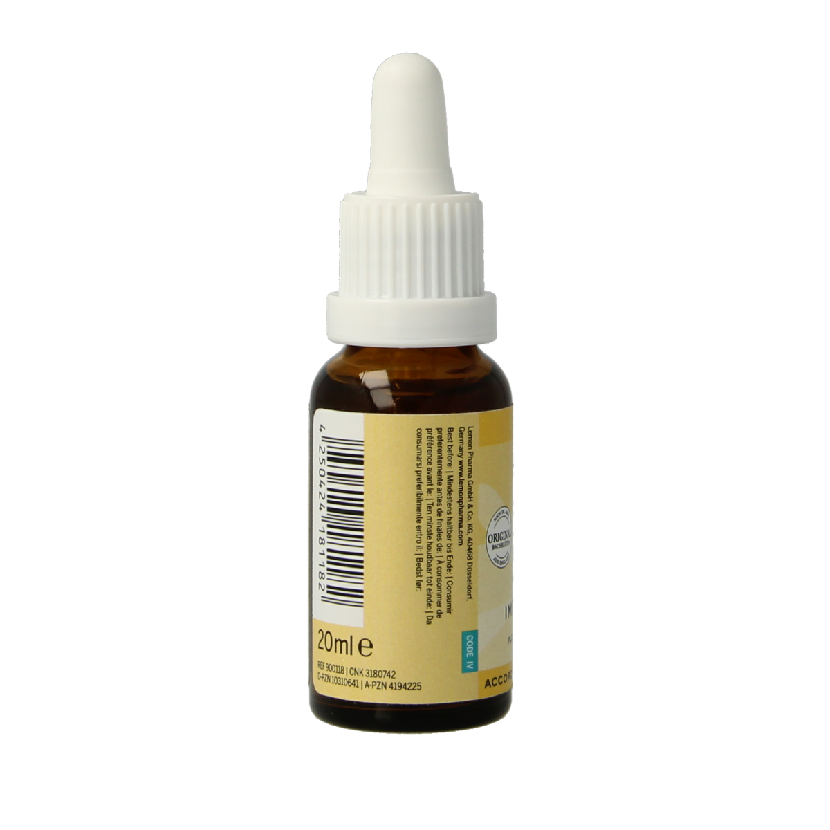 Bach Bloesem Bach bloesemremedies impatiens bio 20.00 Milliliter