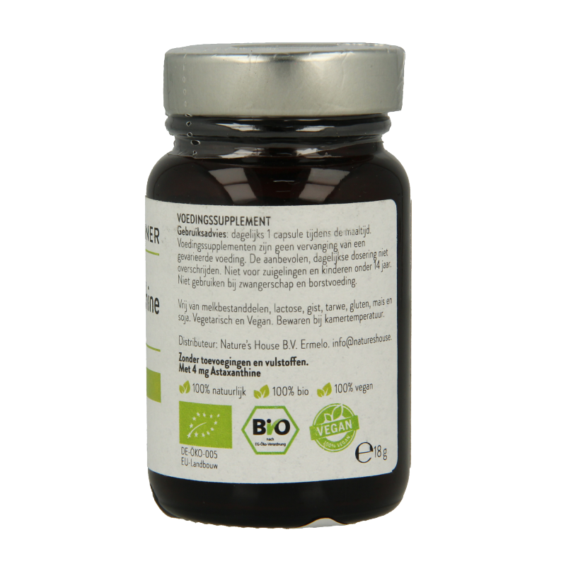 Dr Heilbronner Astaxanthine complex 4mg vegan bio 30 Capsules