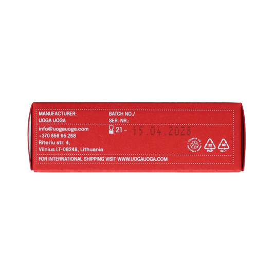 Uoga Uoga Lipbalm matchaberry Extra 4.00 Gram