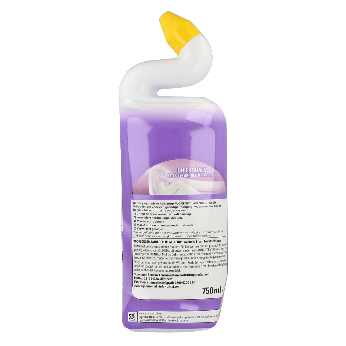 WC Eend Action gel lavendel fresh 750.00 Milliliter