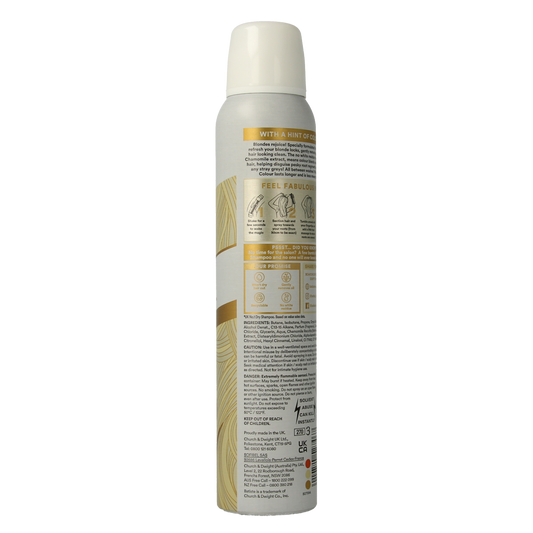 Batiste Droogshampoo light & blonde 200.00 Milliliter