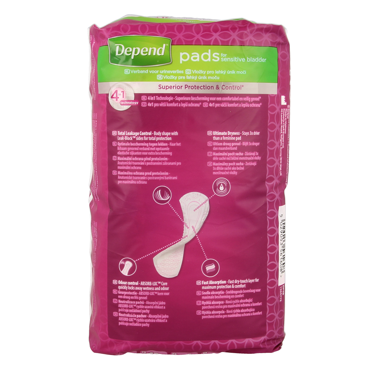 Depend Verband super 8.00 Stuks