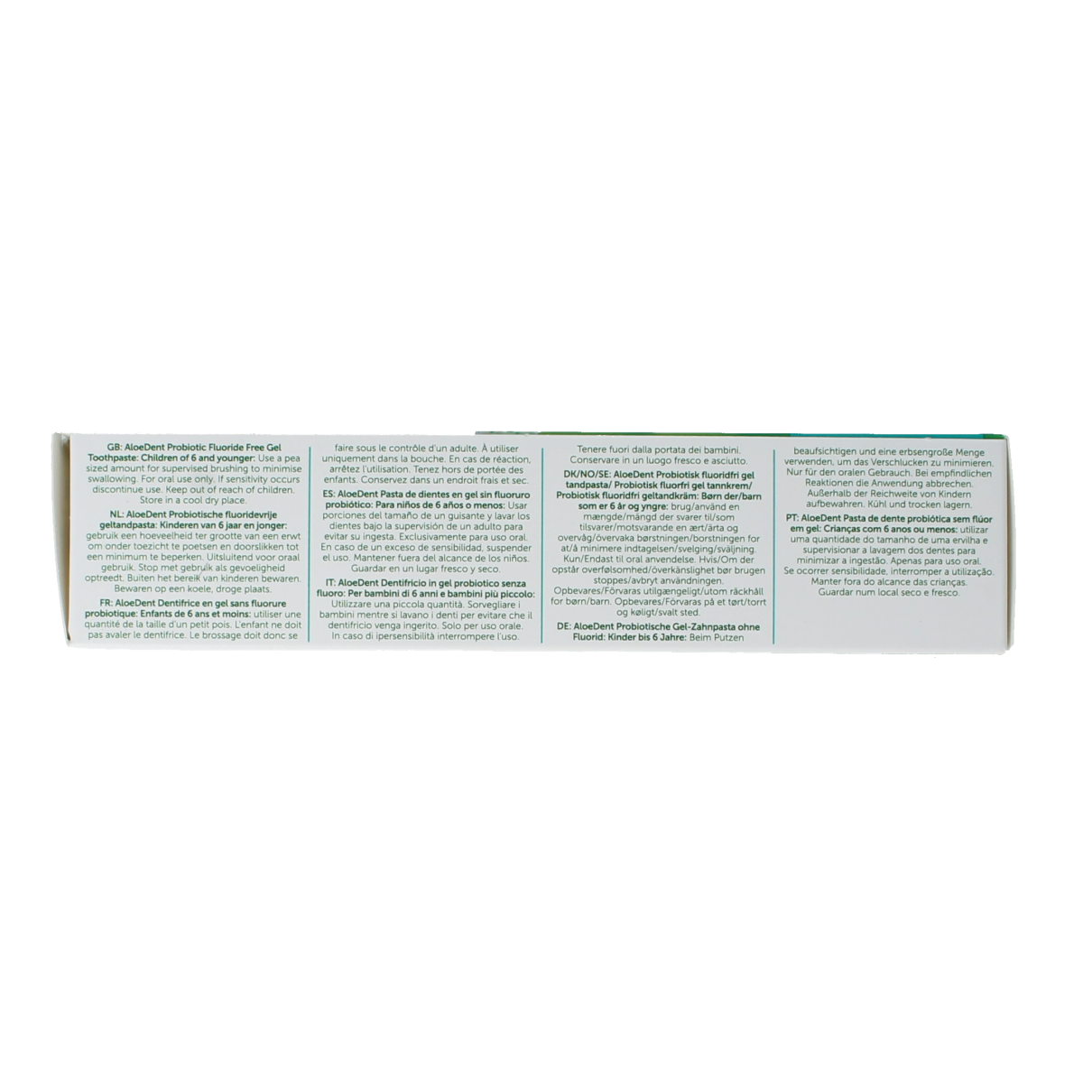 Aloe Dent Tandpasta probiotic 75.00 Milliliter