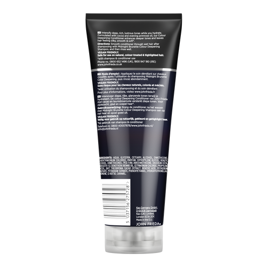 John Frieda Brilliant brunette midnight brunette conditioner 250.00 Milliliter