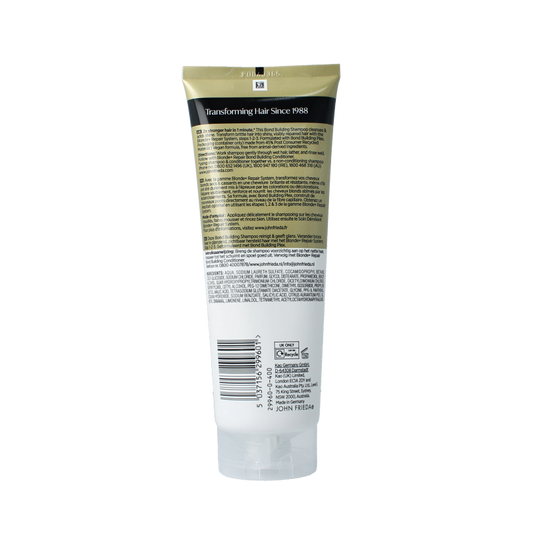 John Frieda Blond+ repair bond building shampoo 250 Milliliter