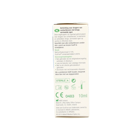 Blink Contacts oogdruppels 10.00 Milliliter