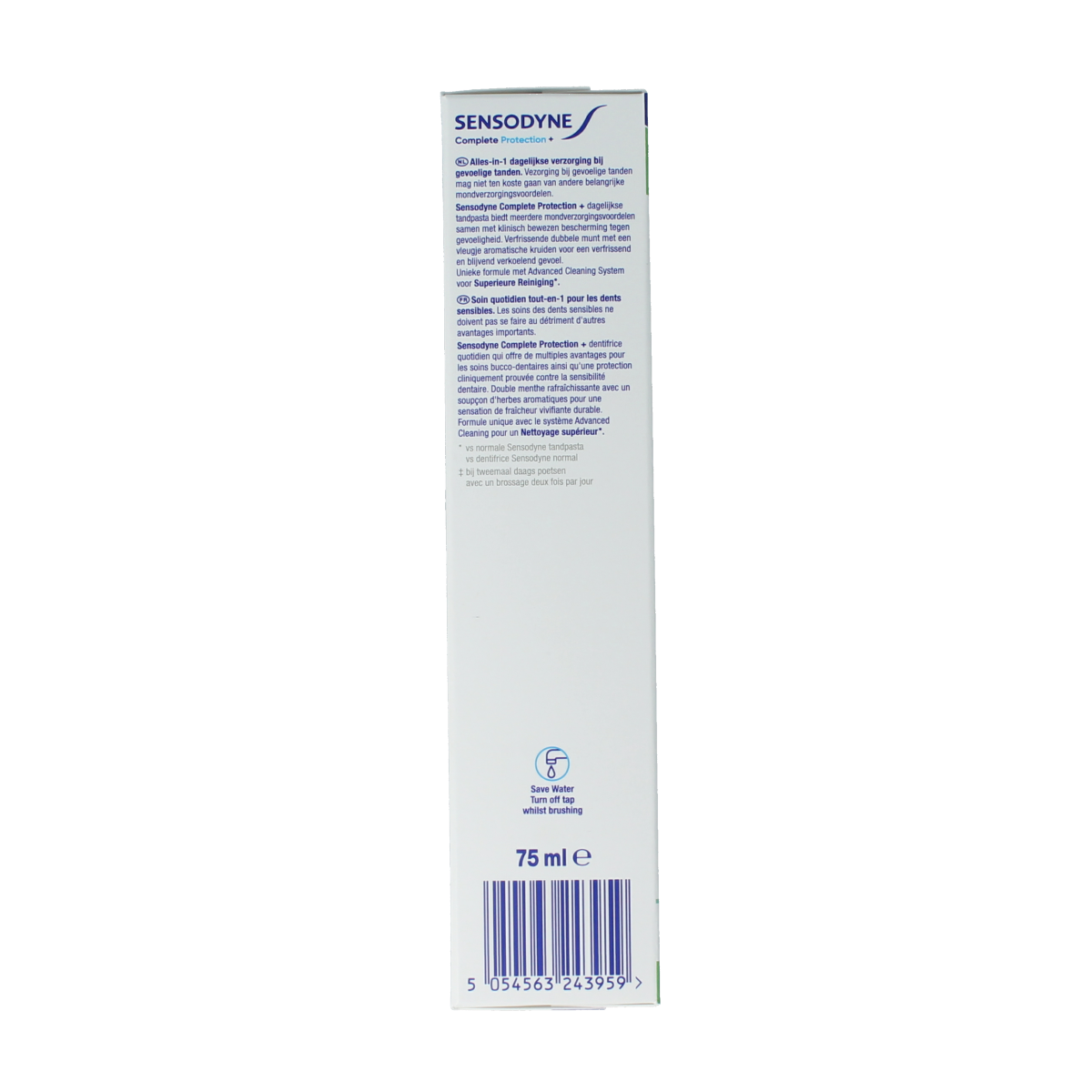 Sensodyne Tandpasta complete protection 75.00 Milliliter
