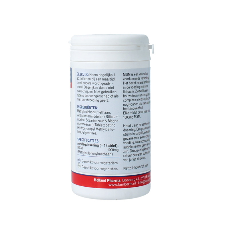 Lamberts MSM 1000mg 120 Tabletten