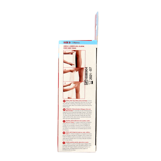 Tubigrip Elastisch buisverband D beige 1546 1.00 Stuks
