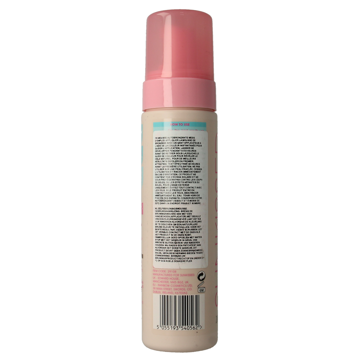 Sunkissed Self tan mousse medium 200.00 Milliliter