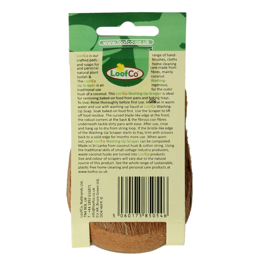 Loofco Afwasschraper uit kokos bio 1.00 Stuks