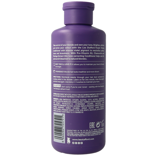Lee Stafford Beach blondes purple toning conditioner 250.00 Milliliter