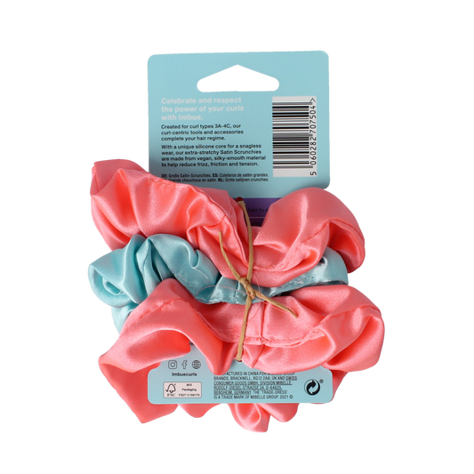 Imbue Scrunchies satin large 3.00 Stuks