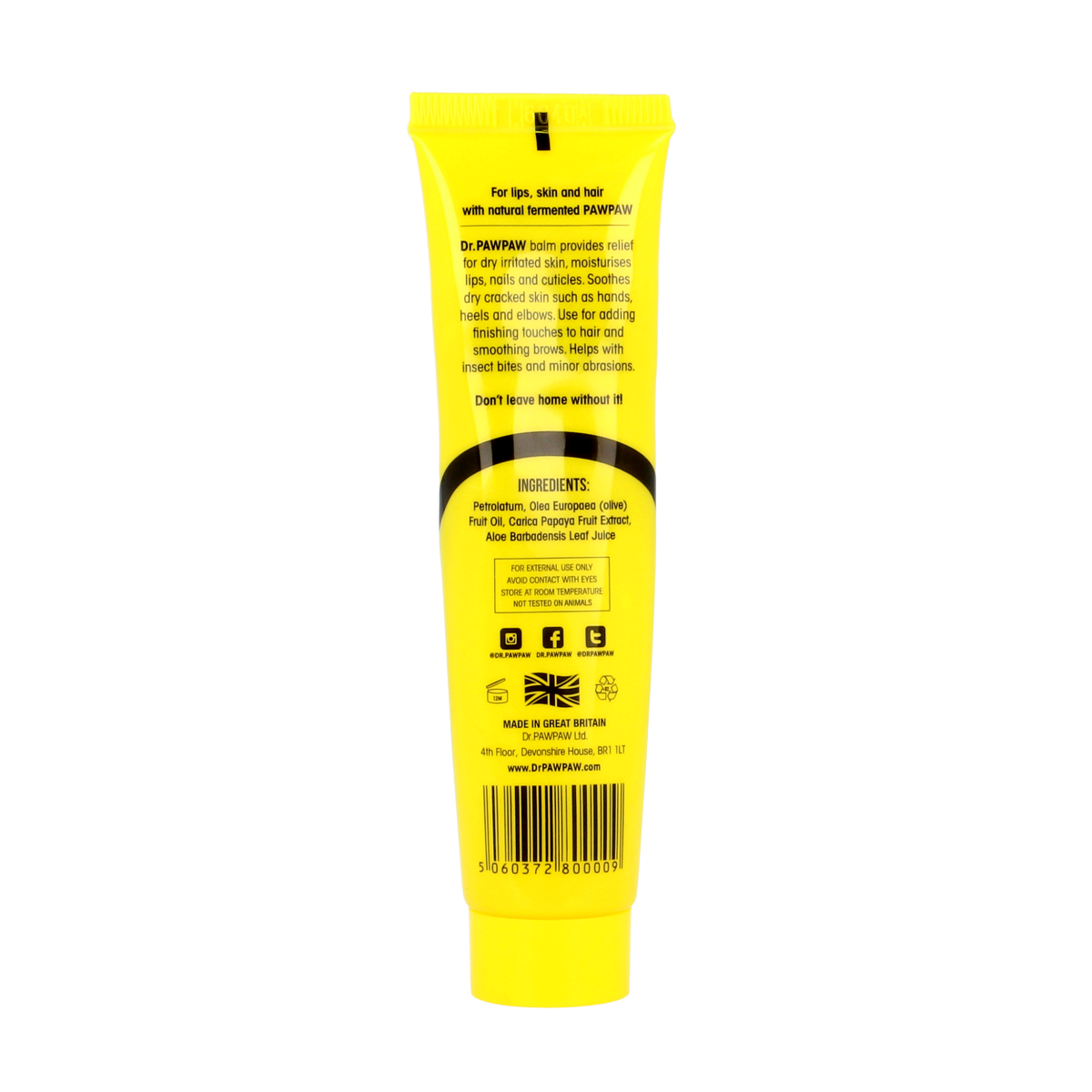 Dr. Pawpaw Multifunctionele balsem original yellow 25.00 Milliliter