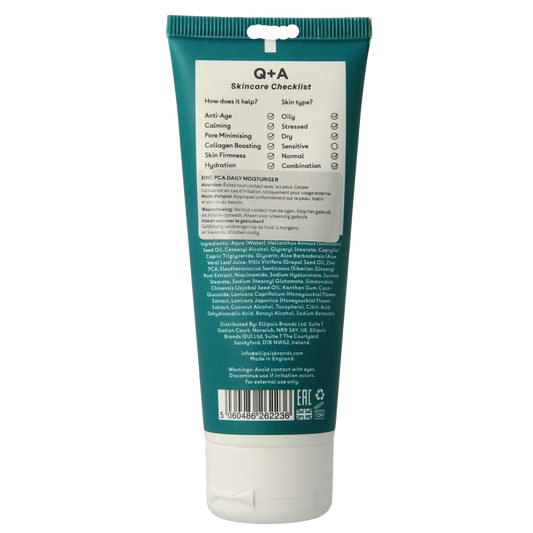 Q+A Zinc PCA daily moisturiser 75.00 Milliliter