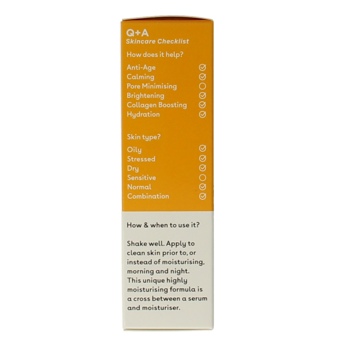 Q+A Vitamine C brightening serum 30.00 Milliliter