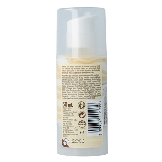 Hawaiian Tropic Silk hydration air soft face SPF30 50.00 Milliliter