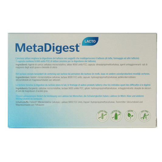Metagenics Metadigest lacto blister 45.00 Capsules