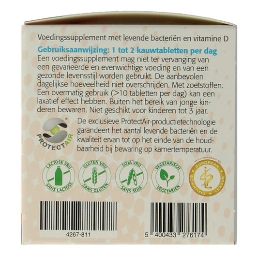 Metagenics Bactiol junior chew 30.00 Kauwtabletten