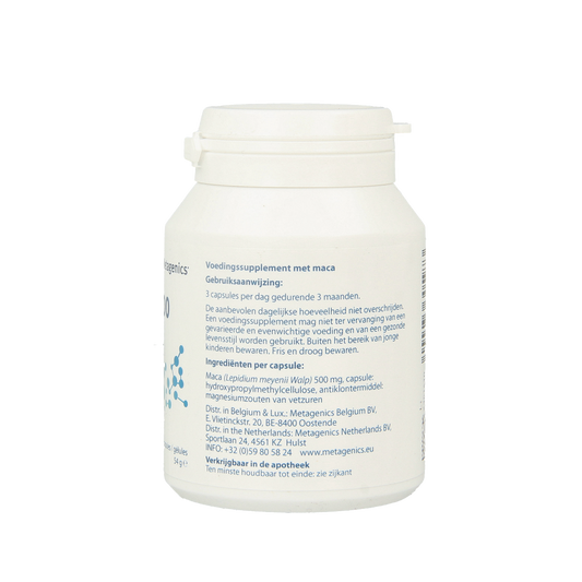 Metagenics Maca 500 90.00 Vegetarische capsules