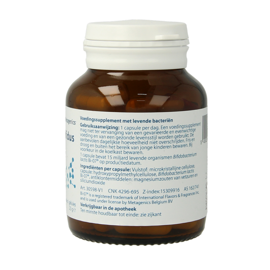 Metagenics Bactiol bifidus blister 60.00 Capsules