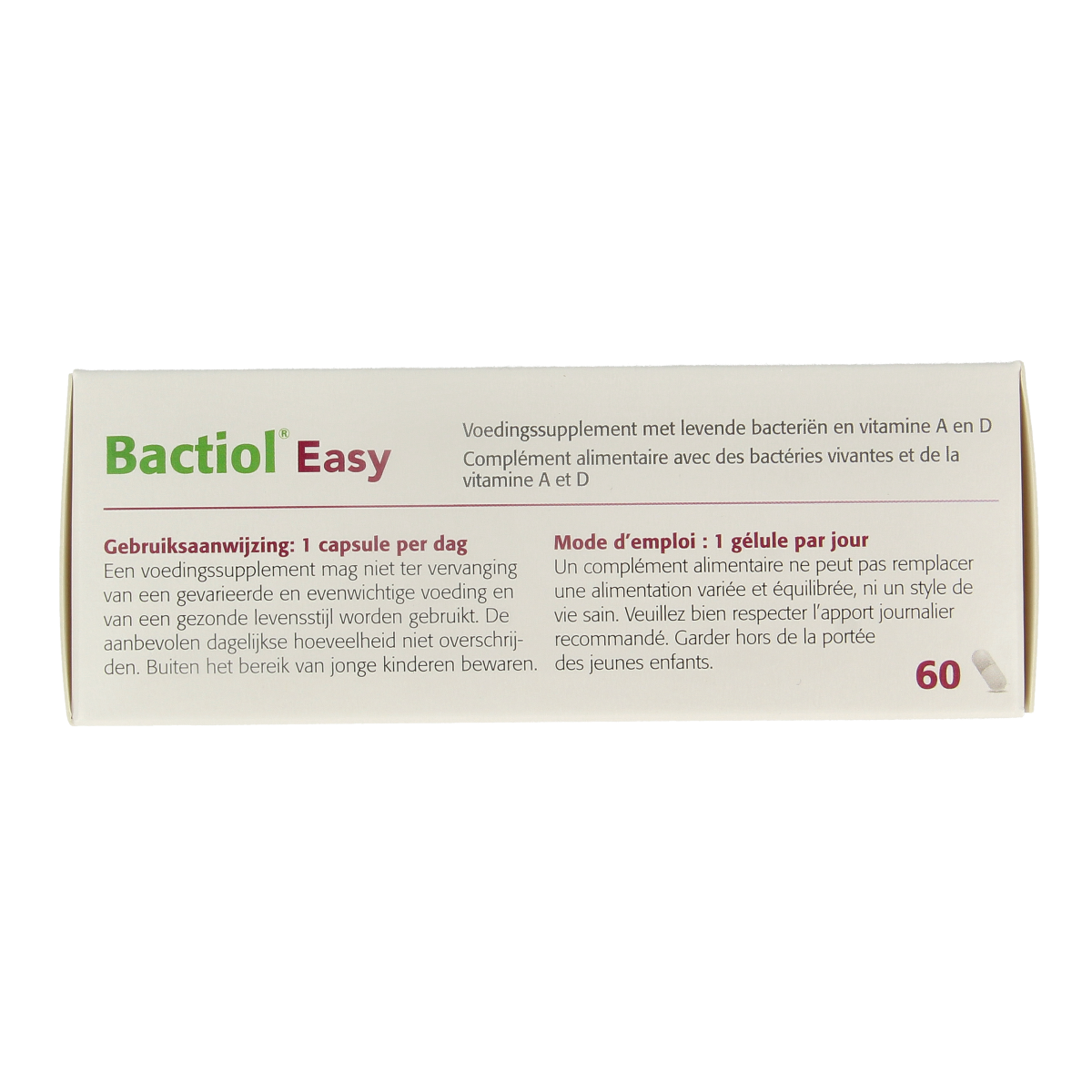 Metagenics Bactiol easy 60.00 Capsules