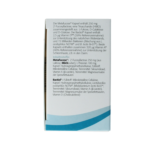 Metagenics Bactiol HMO fucose 4x15 capsules 60.00 Capsules