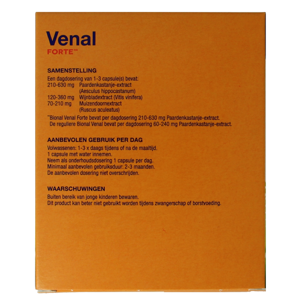 Bional Venal forte 90.00 Capsules