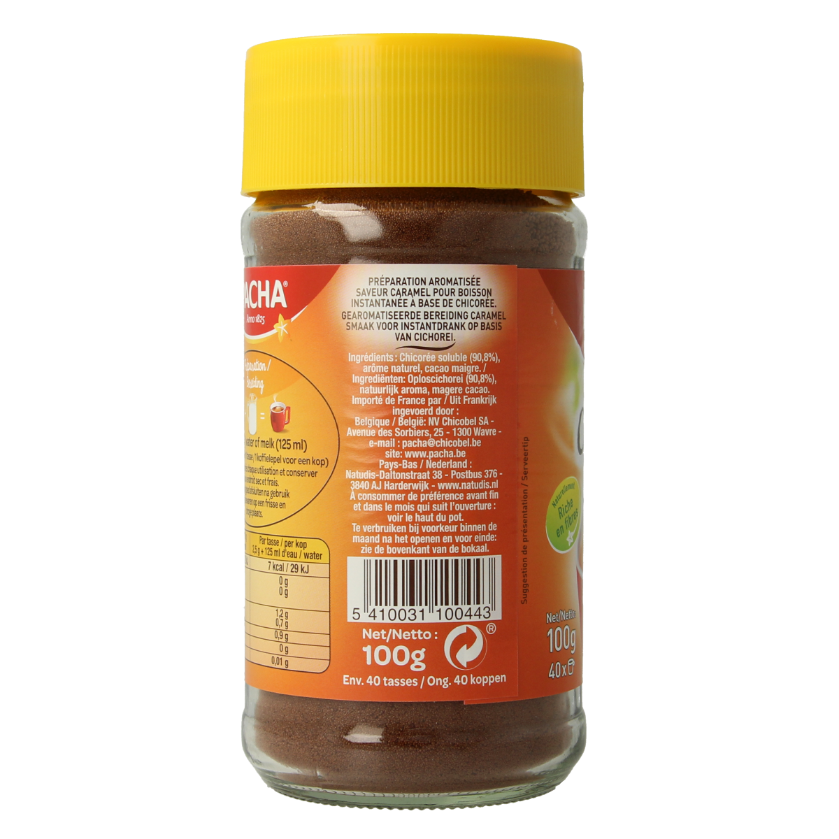 Pacha Caramel koffie 100.00 Gram