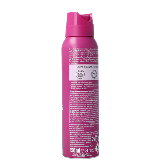 FA Deodorant spray pink passion 150.00 Milliliter