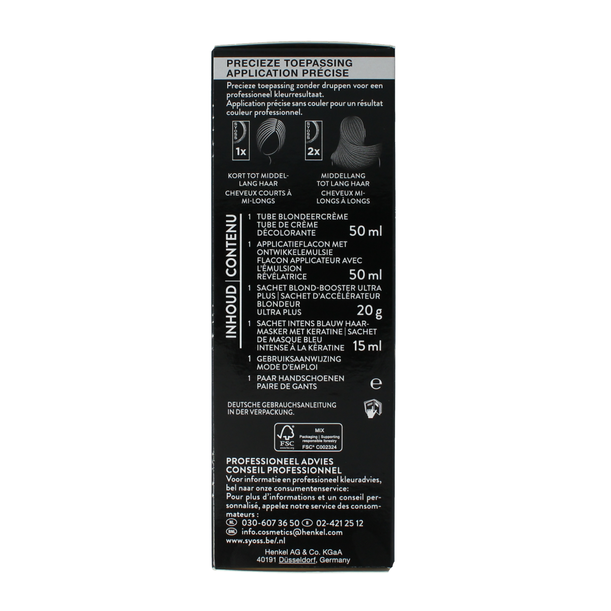 Syoss Color baseline 13-0 ultra plus lightener 1.00 Set