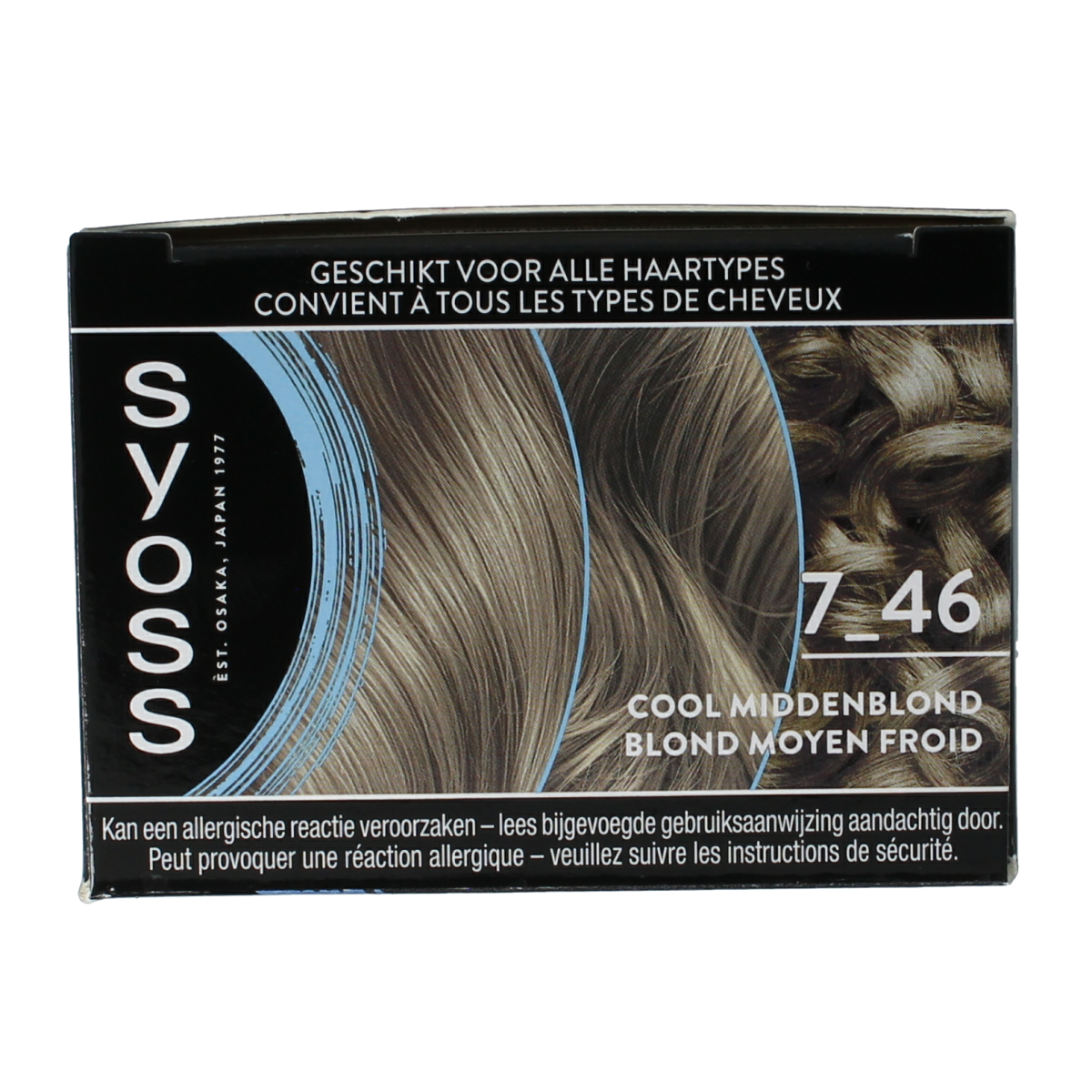 Syoss Permanent cool color 7-46 middenblond 1.00 Set