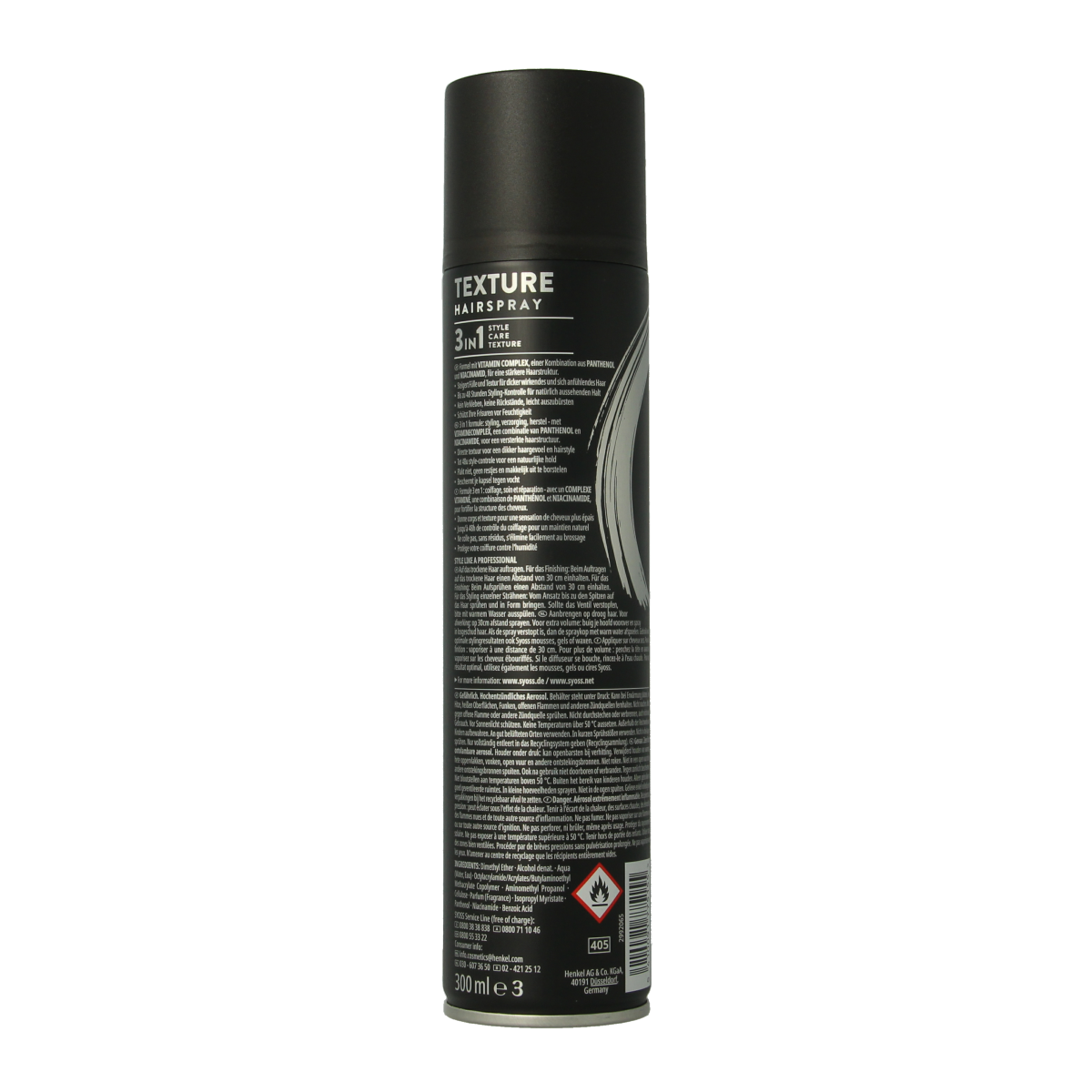 Syoss Haarspray HSP texture 300.00 Milliliter