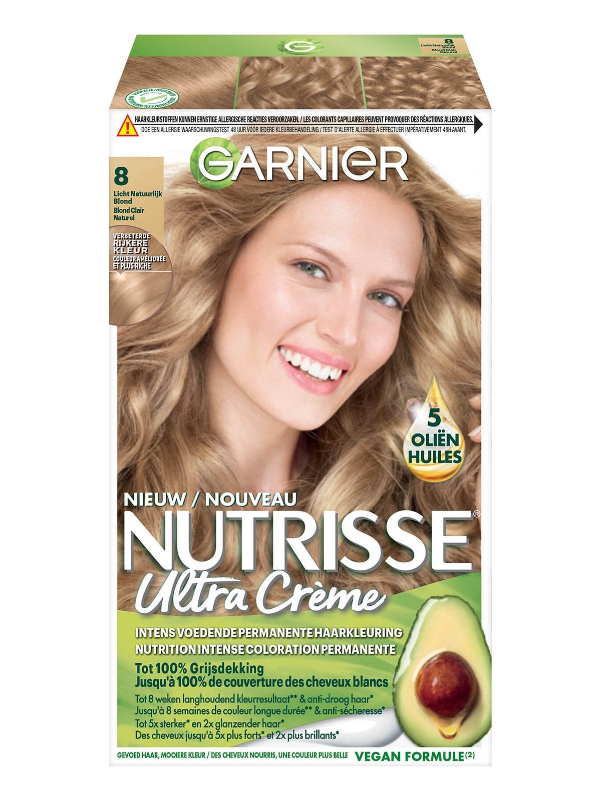 Nutrisse Nutrisse 8.0 blond vanille 1.00 Set