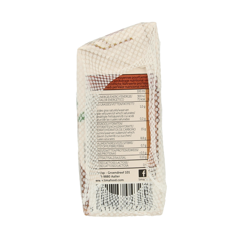 Lima Rice drink choco calcium 200ml bio 3 Stuks