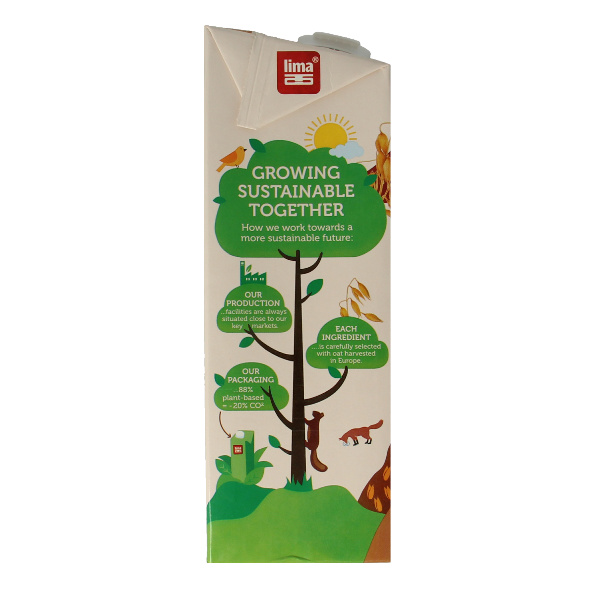 Lima Oat drink choco bio 1.00 Liter