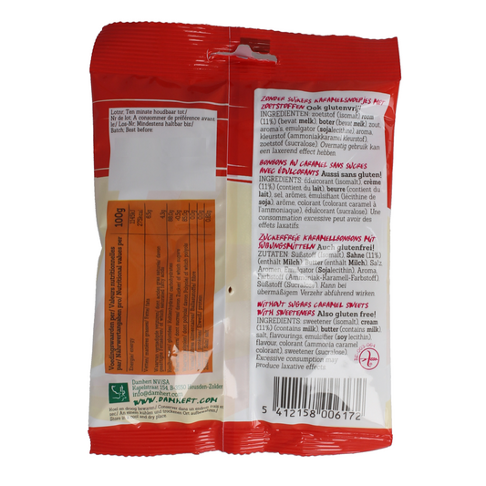 Damhert Babalu butterbonbons 75.00 Gram