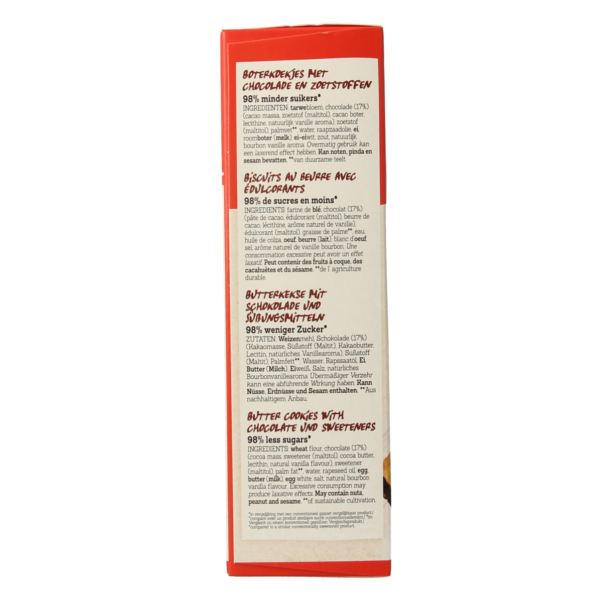 Damhert Sprits chocolade 120.00 Gram