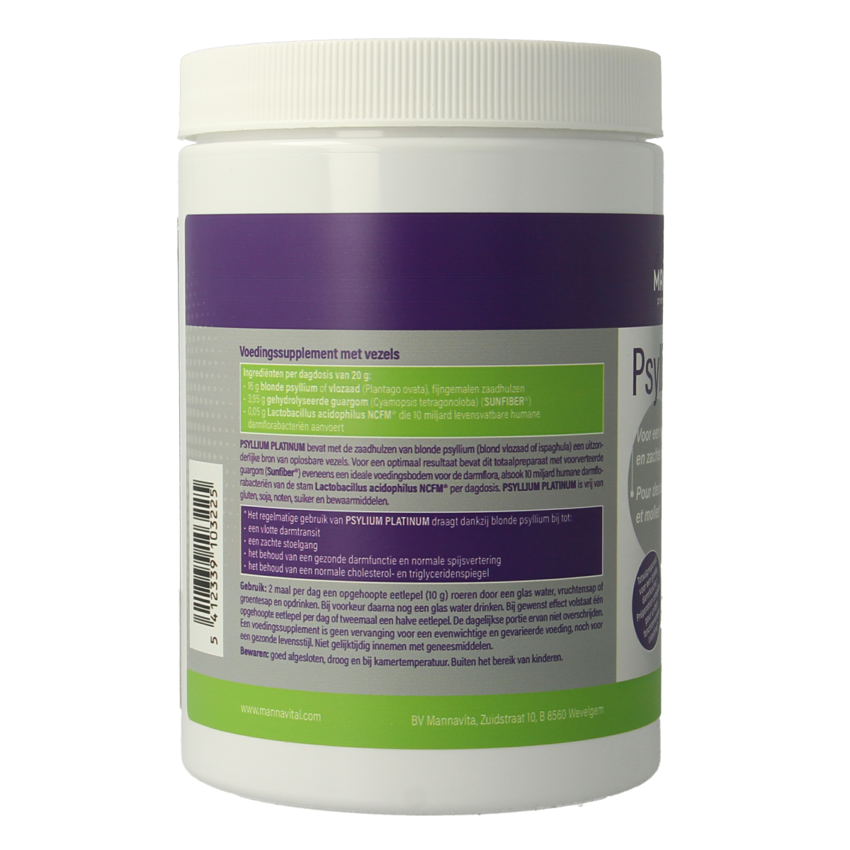 Mannavital Psyllium platinum 300.00 Gram