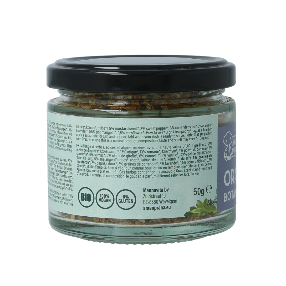 Amanprana Orac botanico mix bio 50.00 Gram