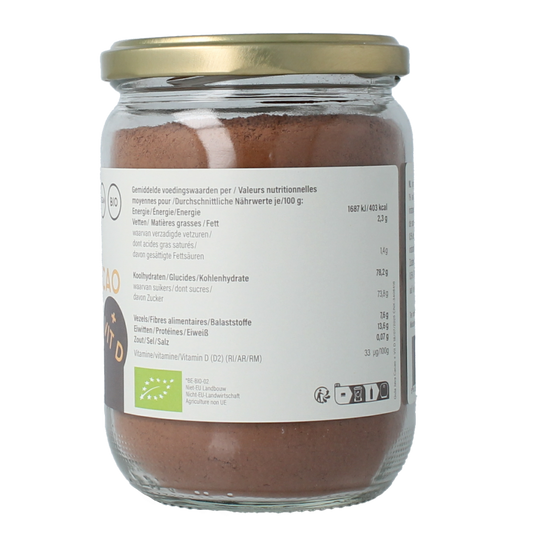 Amanprana Gula java cacao met vitamine D 390.00 Gram