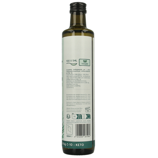 Amanprana MCT olie premium bio 500.00 Milliliter