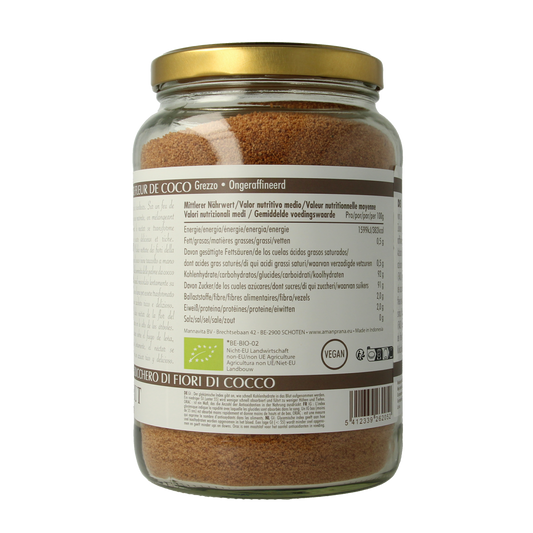 Amanprana Gula java brut bio 1.00 Kilogram